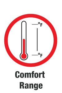 Comfort Range Icon