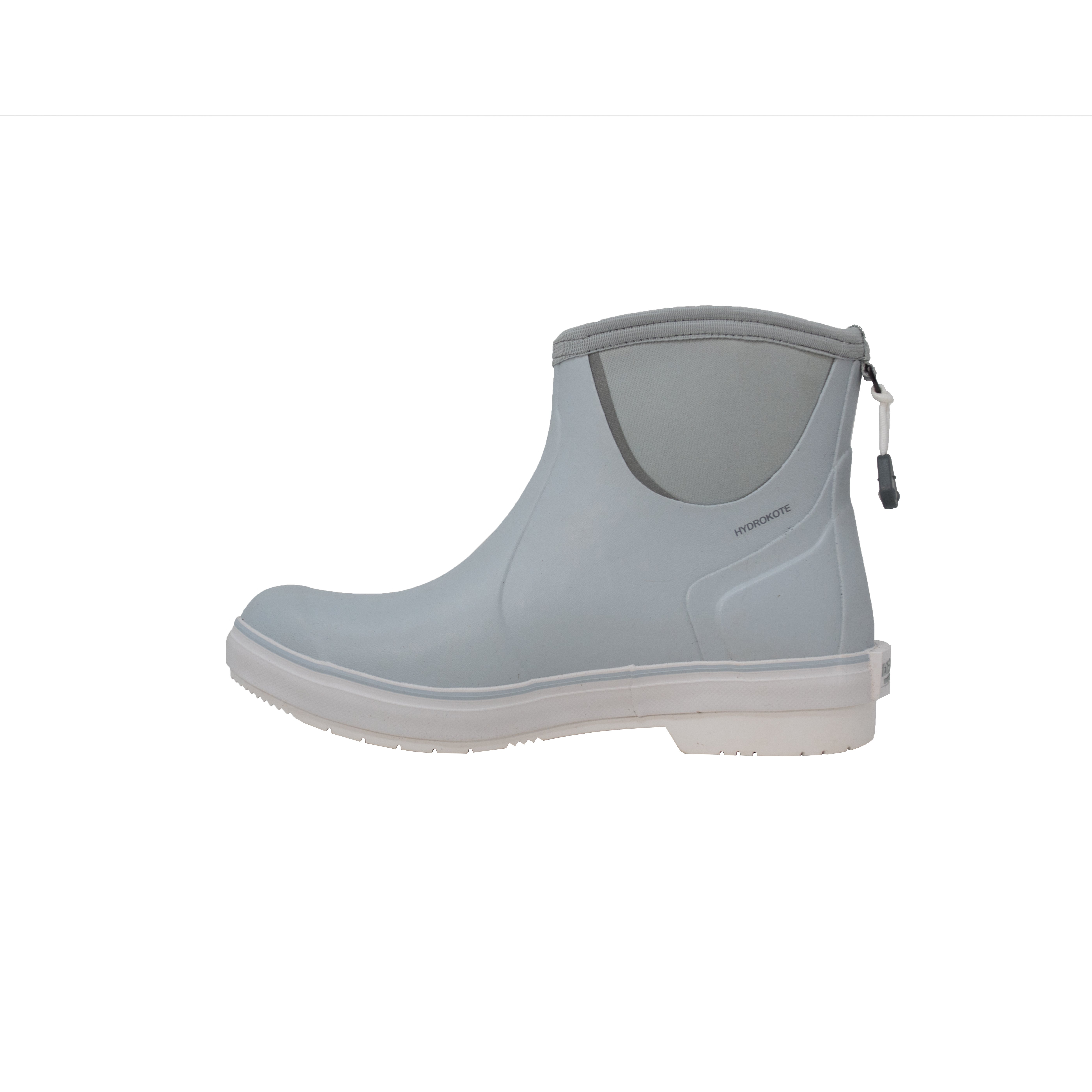 Slipnot Ankle Women’s Deck Boot Ghost Grey – Dryshod Waterproof Boots