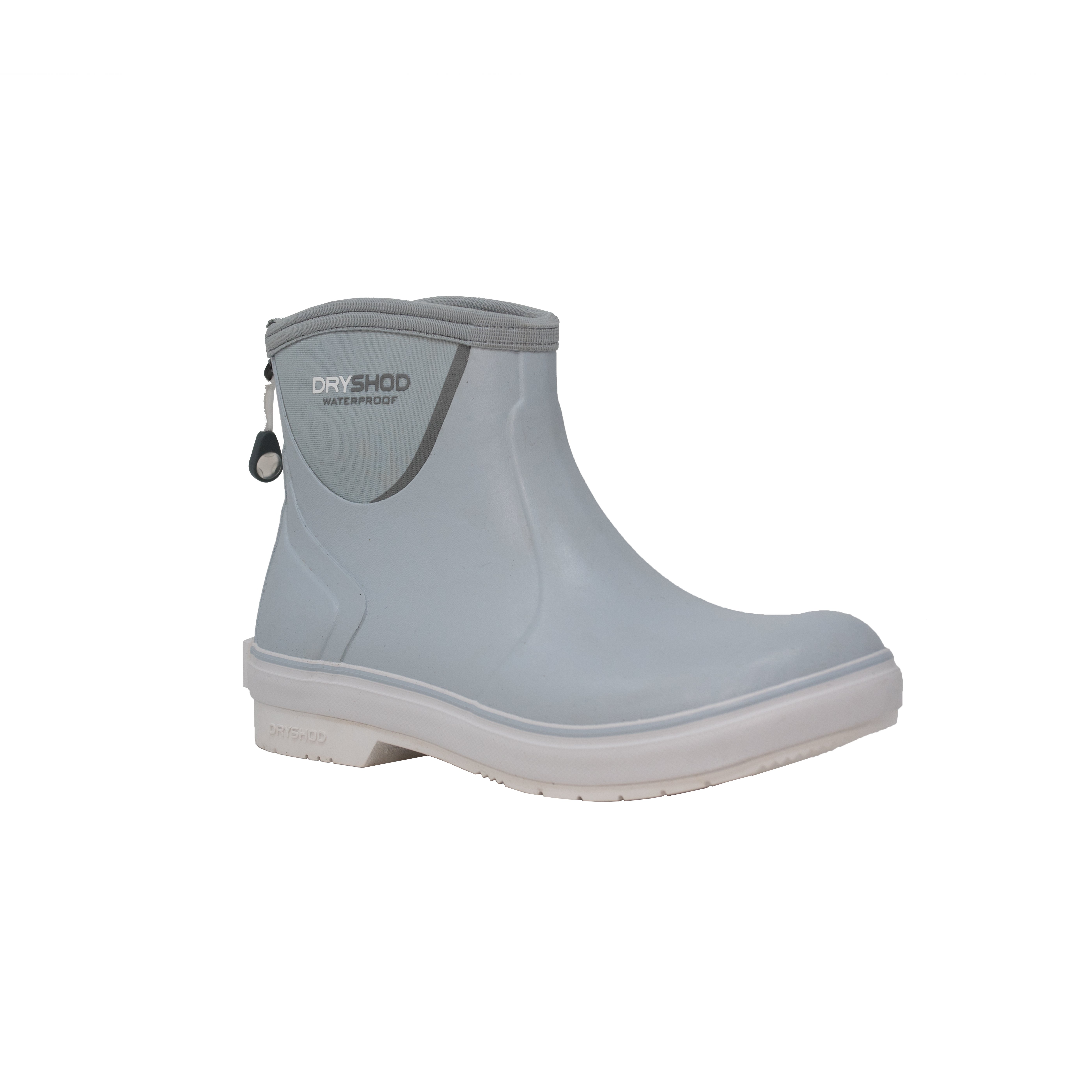 Slipnot Ankle Women’s Deck Boot Ghost Grey – Dryshod Waterproof Boots