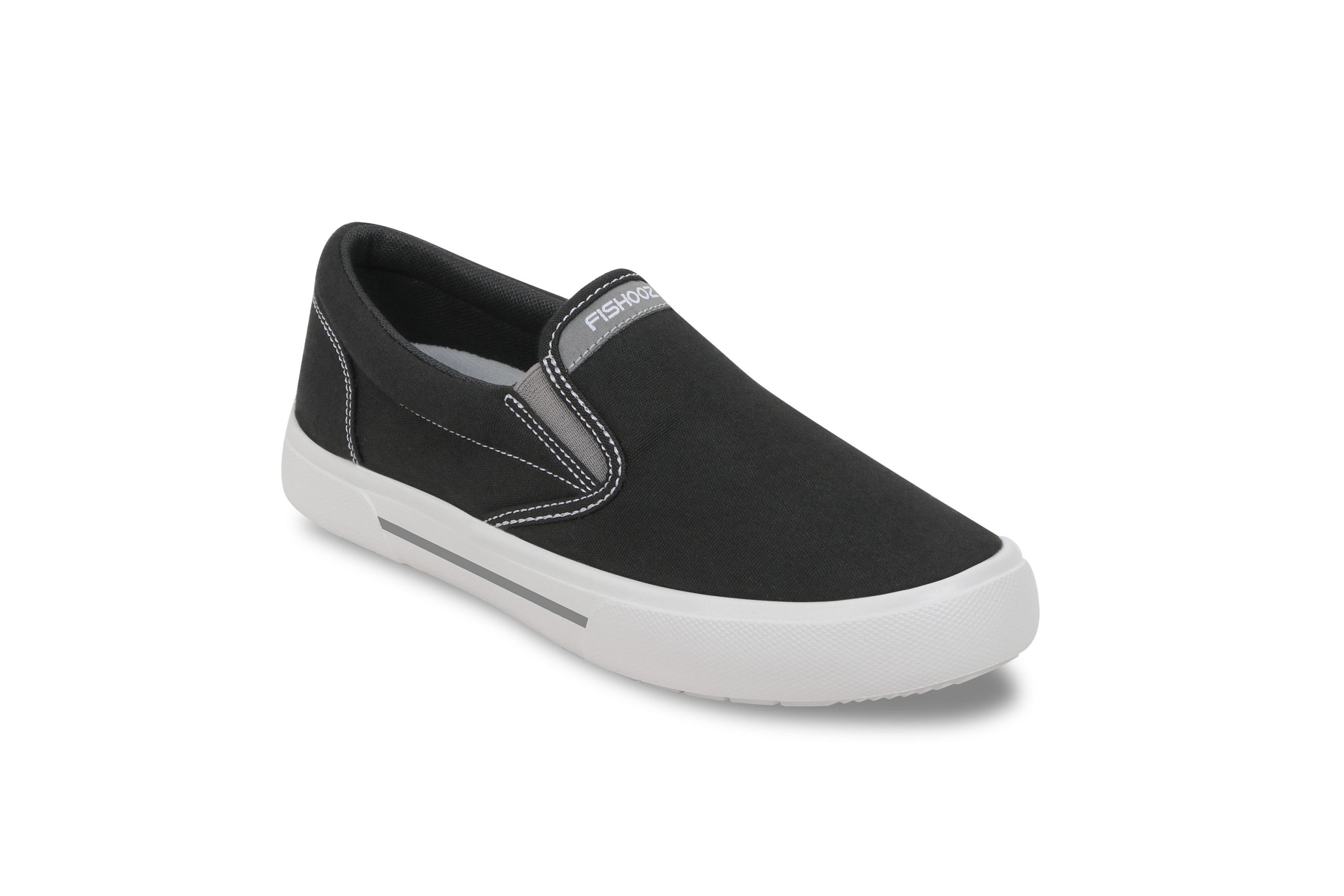 Sunbrella® Women's Slip-On Black/White - Image 3