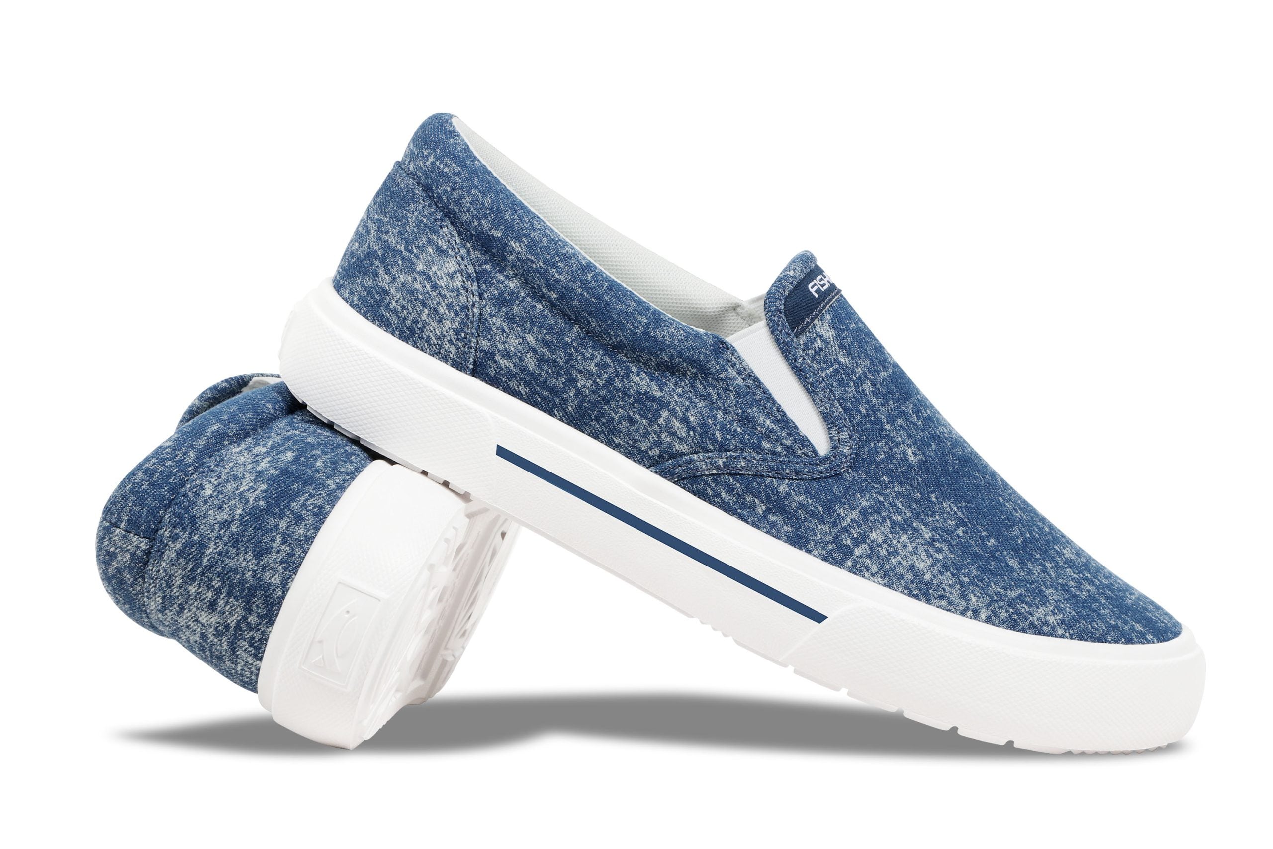 Sunwashed Men's Slip-On Navy/White