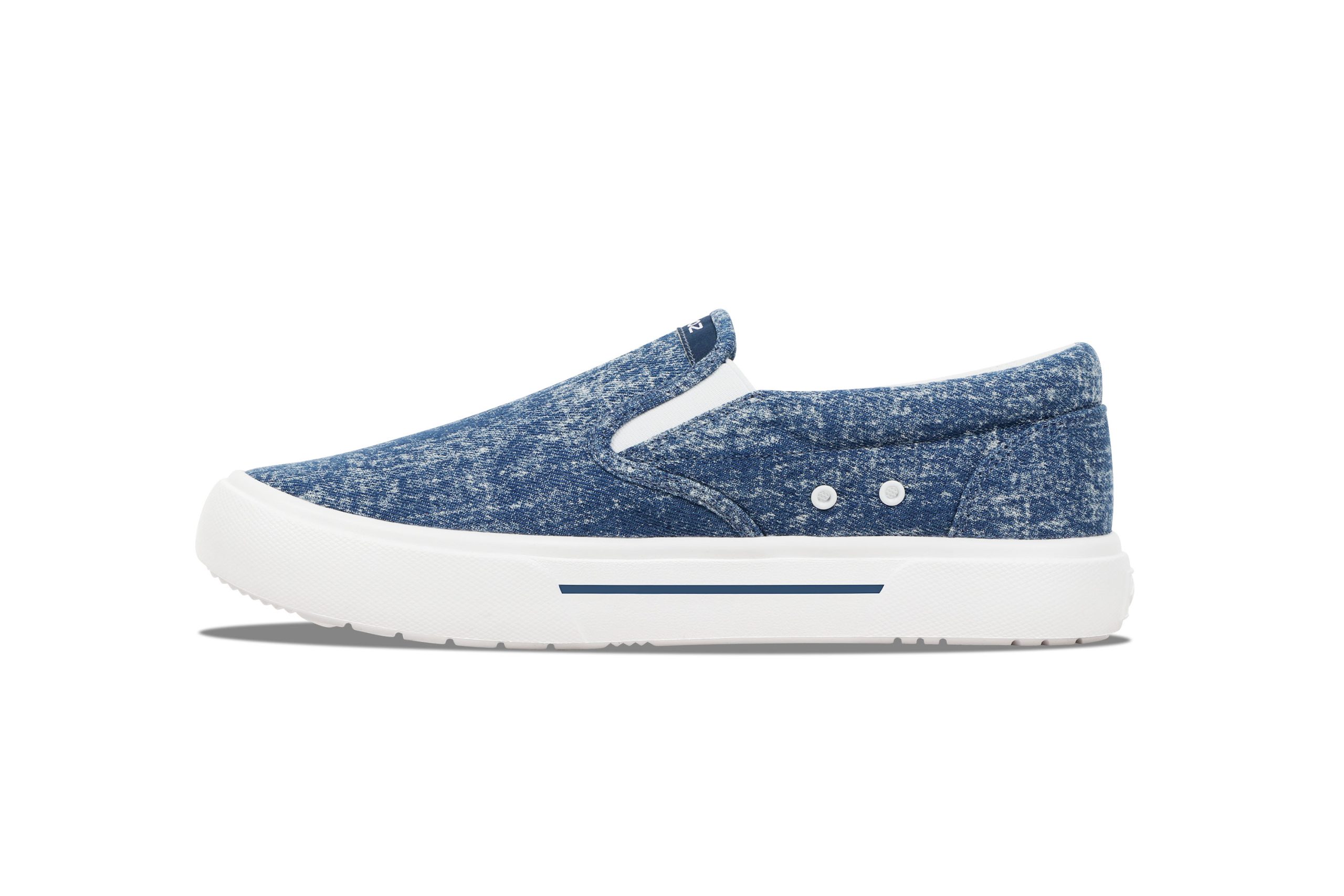 Sunwashed Men's Slip-On Navy/White - Image 4