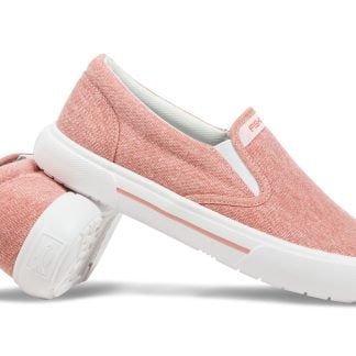 Sunwashed Women's Slip-On Coral/White